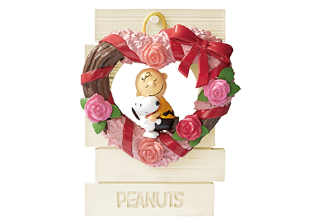 フラワー・リース SNOOPY SNOOPY（スヌーピー）』のリース型インテリアフィギュア『SNOOPY